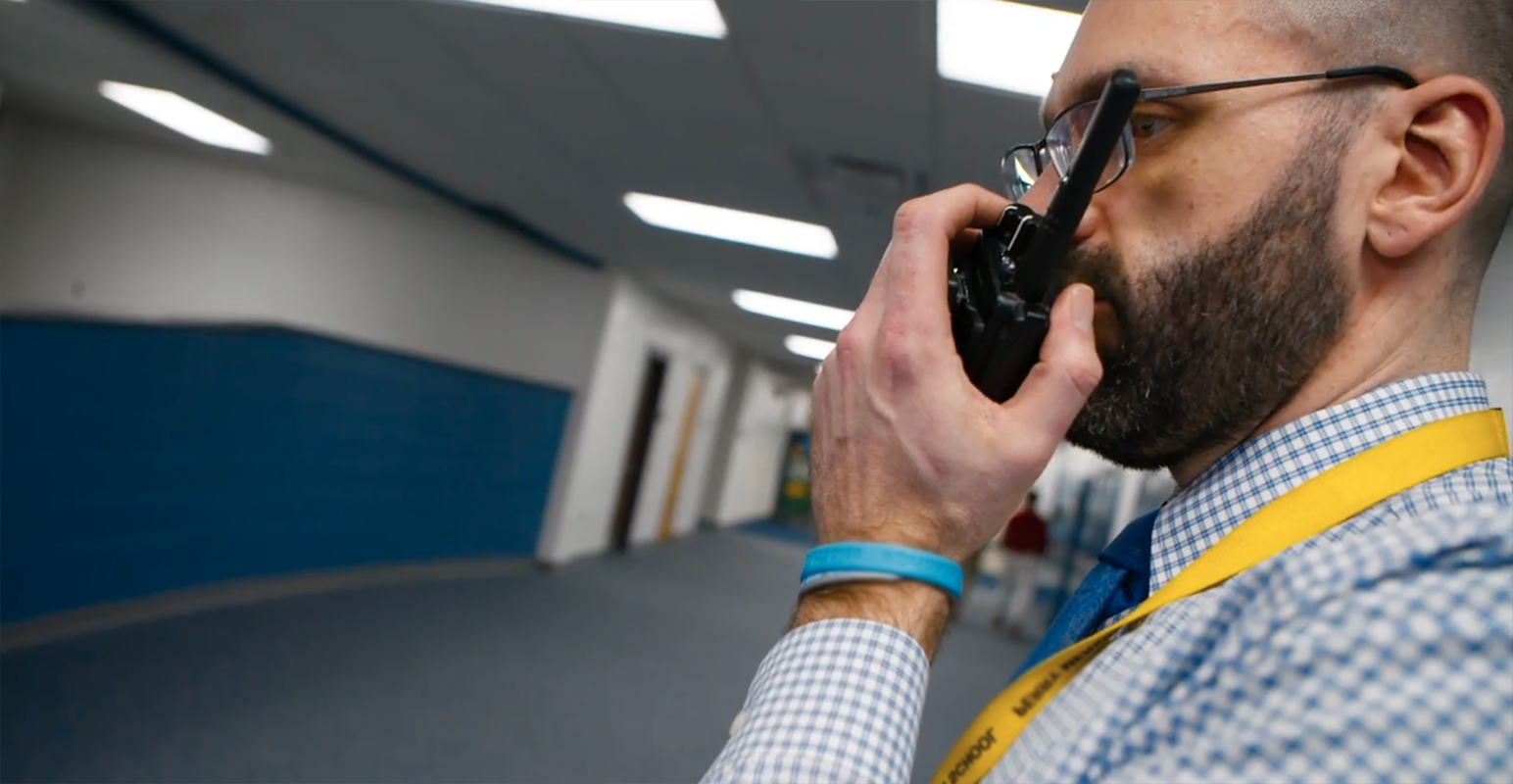 school safety two-way radio