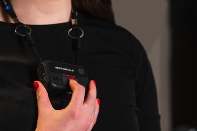 Radio One Motorola body camera hospitality V200