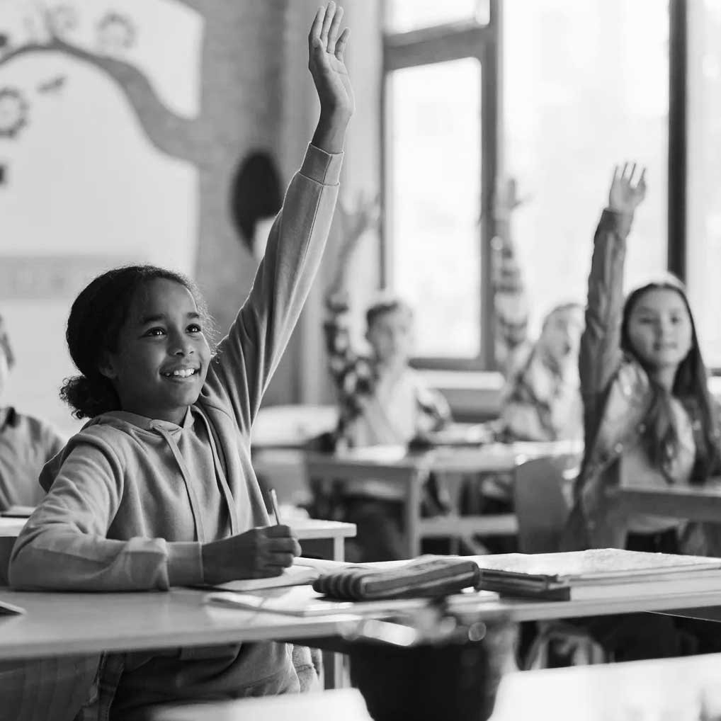 students in classroom