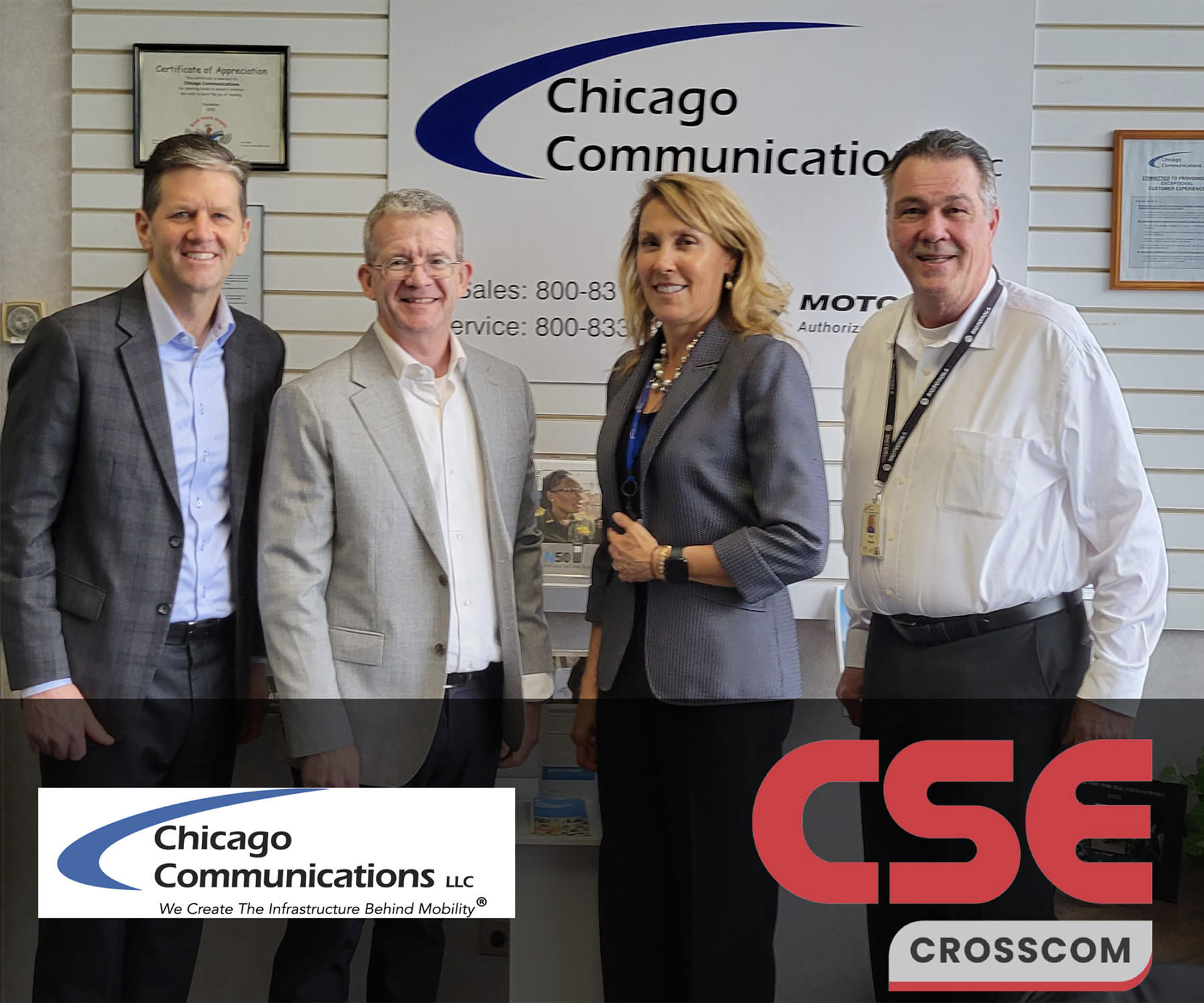 Welcome to the Family, Chicago Communications!